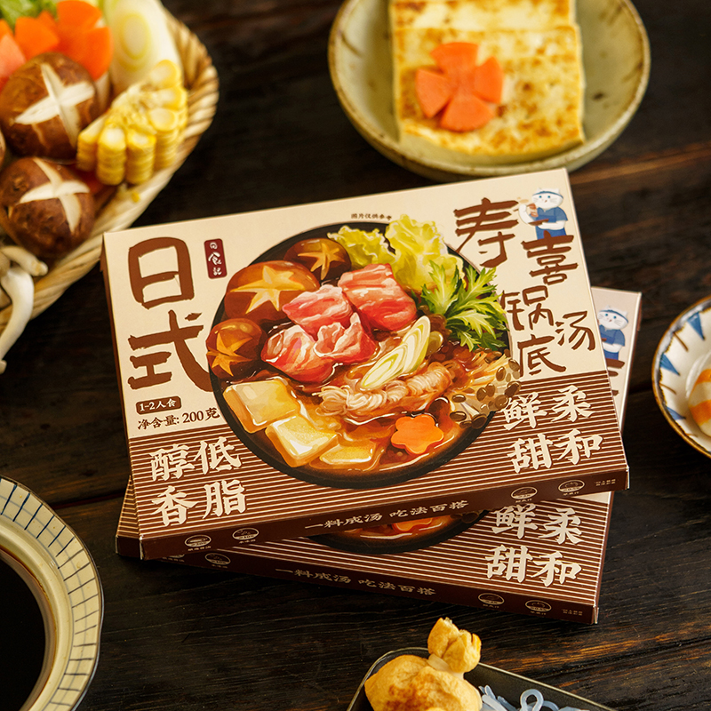 日食记 日式寿喜锅汤底200g/盒