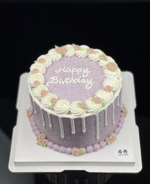 简约蓝莓奶油蛋糕 商品图2