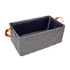 布艺百搭可折叠加厚灰色阳离子收纳盒手提式收纳筐收纳箱 商品缩略图5