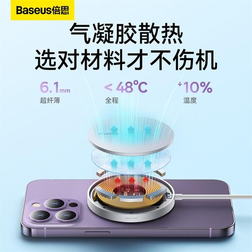 倍思 极简Mini3 磁吸无线充电器 商品图1