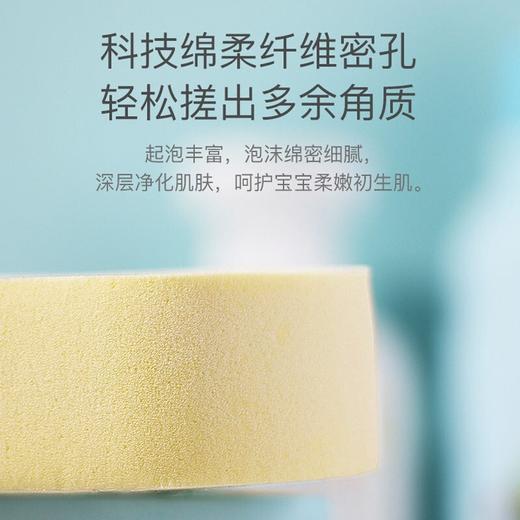 Pororo啵乐乐 无痛搓澡棉婴儿沐浴神器新生儿无痛搓背搓澡海绵 蓝粉均码 商品图8