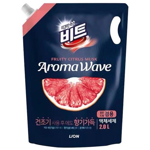 必特浓缩芳香洗衣液西柚2L비트 아로마웨이브 자몽 商品图0