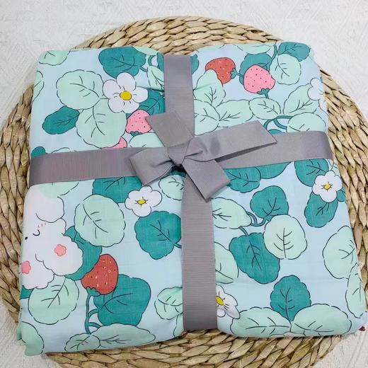 竹纤维四层竹棉卡通印花被1515 商品图1