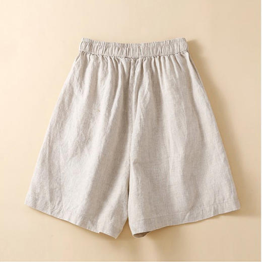 裁缝学苑AX72 亚麻短裤纸样女装高腰裤子样板图直筒裤打版裁剪 商品图1