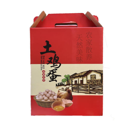 农家散养土鸡蛋50枚 礼盒装【LY】 商品图2