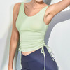 跃牌【健舞健美】系列一体式带胸垫无袖跑步训练健身瑜伽背心8309（可拆胸垫） 商品缩略图1
