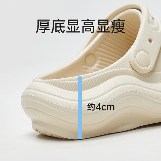优调UXT1200波浪底洞洞凉鞋 商品图6