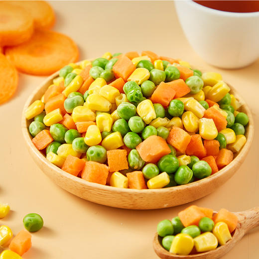 九洲丰园 有机丁类混合菜 260g/袋    全国配送（偏远地区除外） 商品图1