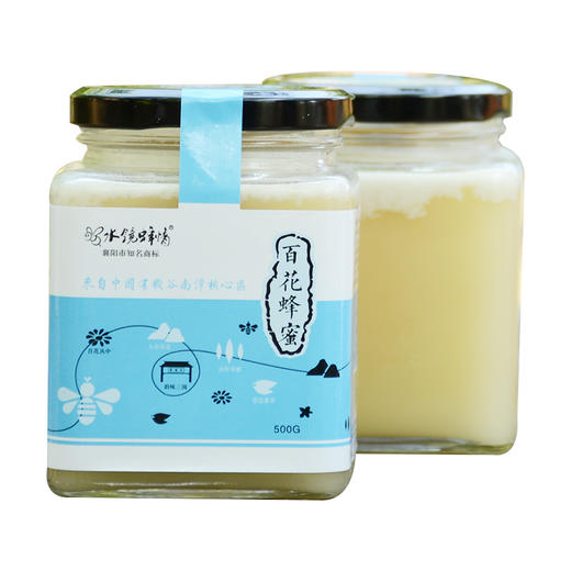 采购下架【助农】水镜蜂情百花蜜500g/瓶 商品图0