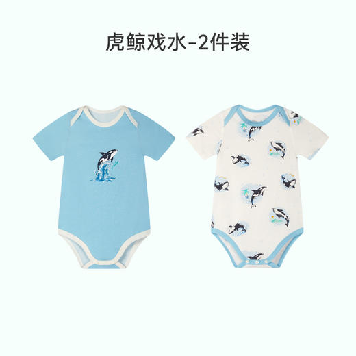 【秒杀】ibaby×outlast太空科技恒温抑菌针织长袖/短袖连体衣 薄款春夏装 商品图5