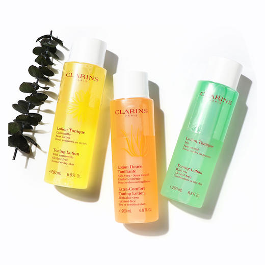 娇韵诗平衡温和舒缓柔肤水 黄水 绿水 橙水 新老款随机发 控油保湿收缩毛孔200ml【CDF】 商品图0