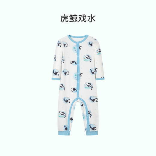【秒杀】ibaby×outlast太空科技恒温抑菌针织长袖/短袖连体衣 薄款春夏装 商品图13