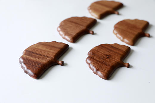 银杏叶杯垫套装 商品图3