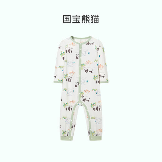 【秒杀】ibaby×outlast太空科技恒温抑菌针织长袖/短袖连体衣 薄款春夏装 商品图12