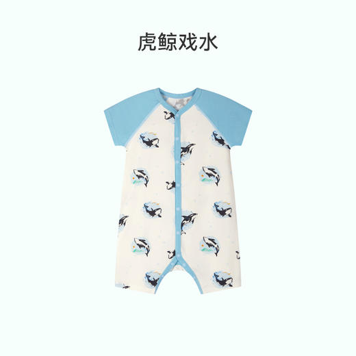 【秒杀】ibaby×outlast太空科技恒温抑菌针织长袖/短袖连体衣 薄款春夏装 商品图9