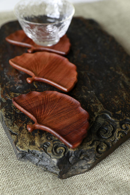 银杏叶杯垫套装 商品图8