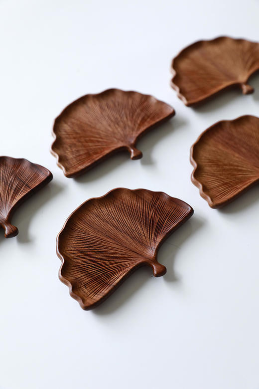 银杏叶杯垫套装 商品图1