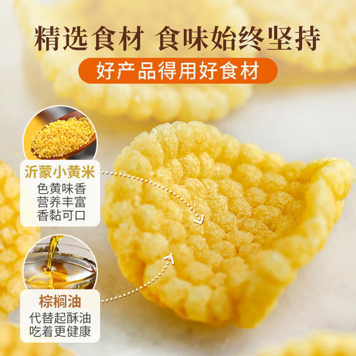 食味的初相*小米锅巴 沂蒙山小米 米香味浓 不油腻70g 商品图2