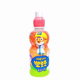 宝露露水蜜桃味饮料l뽀로로음료수복숭아맛235ml
