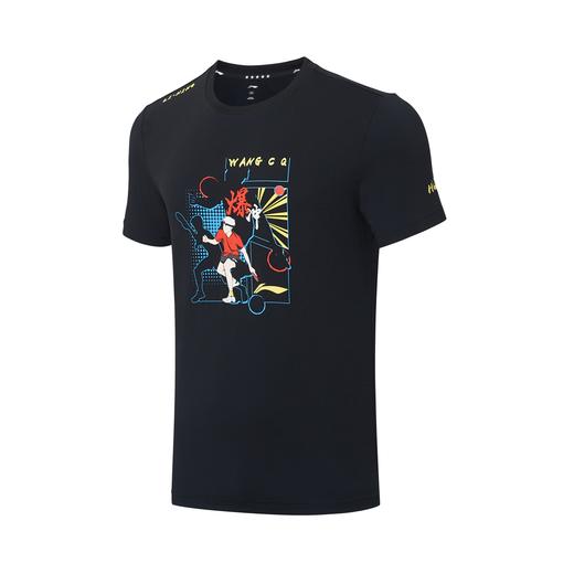 【“爆冲”来袭】王楚钦专属款短袖文化衫AHSSF37-1 商品图0