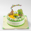 三丽鸥叽里呱啦-生日蛋糕 商品缩略图0