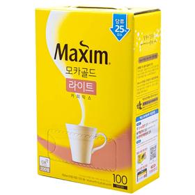 麦馨摩卡金牌低糖咖啡(11.8gx100)맥심 모카골드 라이트 커피믹스
