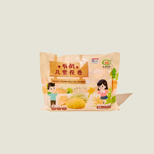 九洲丰园有机儿童花卷 320g 商品图0