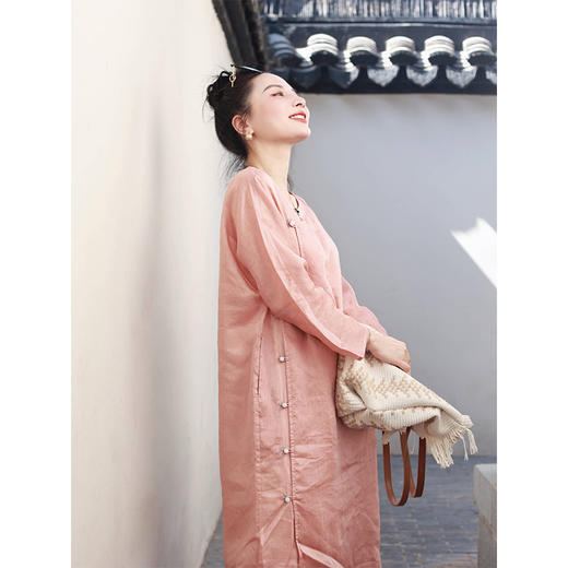 【抖音专属】连衣裙（21707180B-檀唇） 商品图1