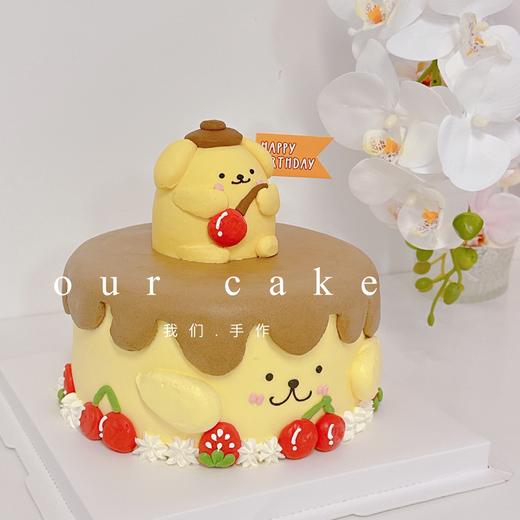 布丁狗卡通蛋糕-低糖处理无添加 商品图0
