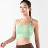 跃牌【倚窗听雨系列】褶皱聚拢防震高强度瑜伽背心Wx28-23 商品缩略图1