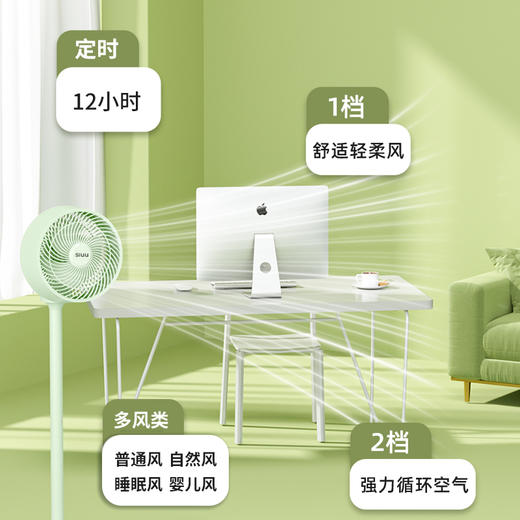 西佑 多用途电风扇台立落地扇 商品图13