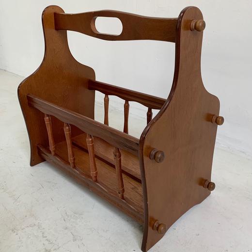 欧洲vintage木制杂志架AU188 商品图1