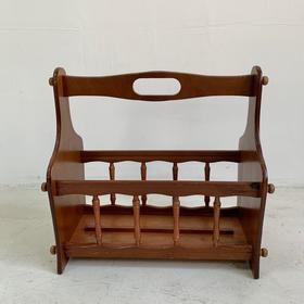 欧洲vintage木制杂志架AU188