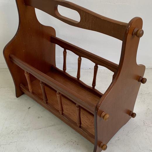 欧洲vintage木制杂志架AU188 商品图4