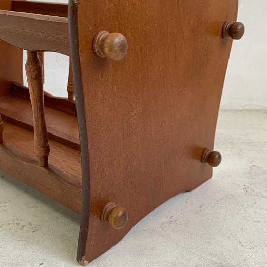 欧洲vintage木制杂志架AU188 商品图3