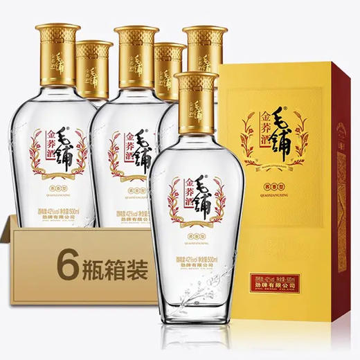 42°毛铺苦荞酒（金荞） 500ml 商品图1