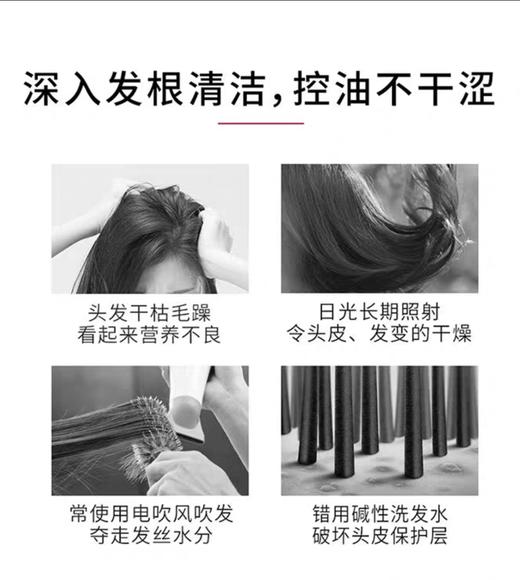 舒蕾SLEKPRO水润控油去屑头皮舒缓洗发水强韧修护洗发露430ml效期26年9月 商品图5