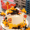 挖掘机水果奶油生日蛋糕 商品缩略图2