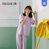 Threegun三枪 【爽滑密棉】圆领短袖中裤女士家居套家居服-82248D011 商品缩略图4
