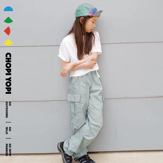 chopiyopi 轻薄速干口袋工装裤 商品图2