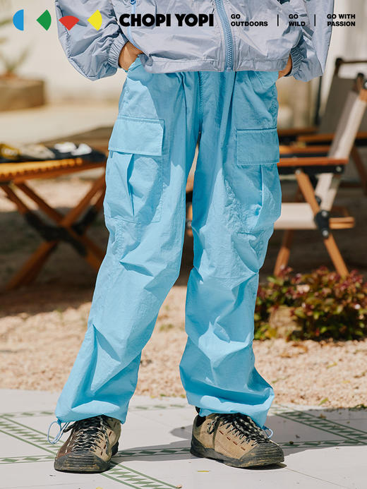chopiyopi 轻薄速干口袋工装裤 商品图8