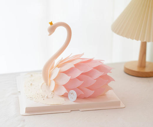 粉色渐变天鹅（提前三小时预定） 商品图0