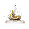 罗比罗丹一帆风顺珐琅彩船办公室客厅摆件开业商务礼品（仅1件，无货退款） 商品缩略图1
