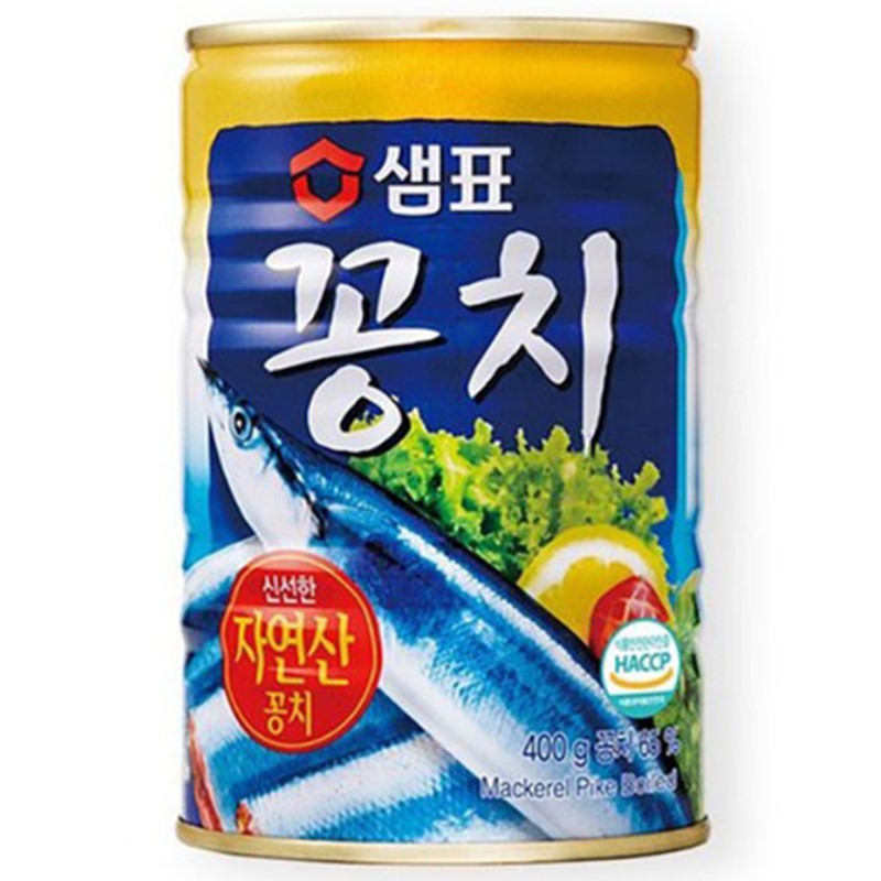 膳府秋刀鱼罐头400g샘표 자연산꽁치[企业]