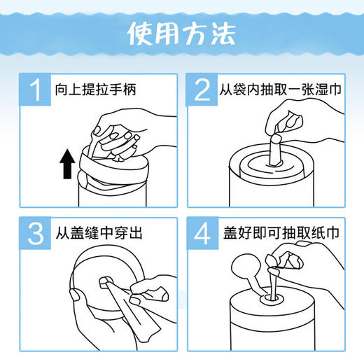 KOBAYASHI小林制药 日本进口马桶座便圈清洁湿纸巾 50片/盒 商品图2