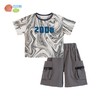 贝贝怡男童短袖套装夏装中童宝宝衣服儿童t恤两件套232T2616
 商品缩略图6