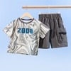 贝贝怡男童短袖套装夏装中童宝宝衣服儿童t恤两件套232T2616
 商品缩略图4
