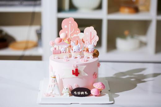 粉色兔子蛋糕 商品图1