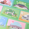 【浙大文创】浙江大学七校区插画明信片7张/套 商品缩略图0
