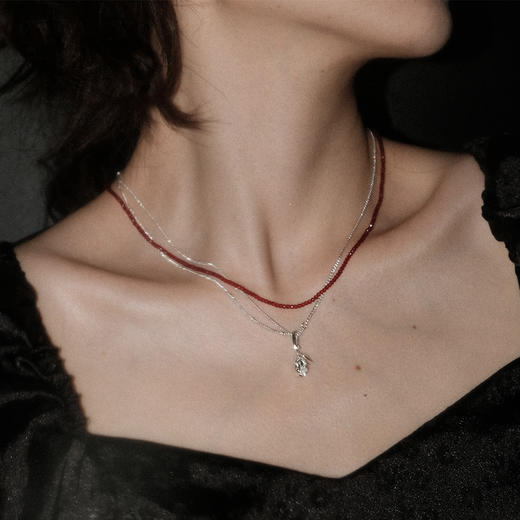 MINT THERAPY 液态蔷薇花项链 商品图5